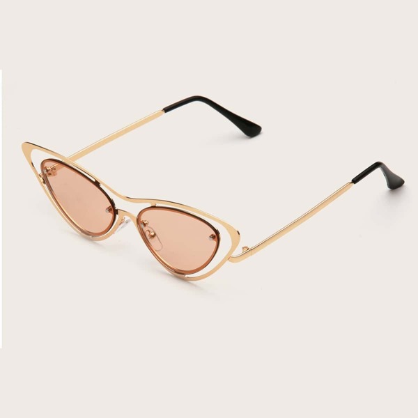 

Cat Eye Sunglasses, Brown