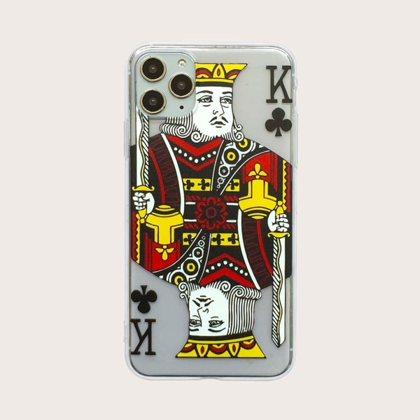 

Чехол для iPhone с покерной картой, Многоцветный