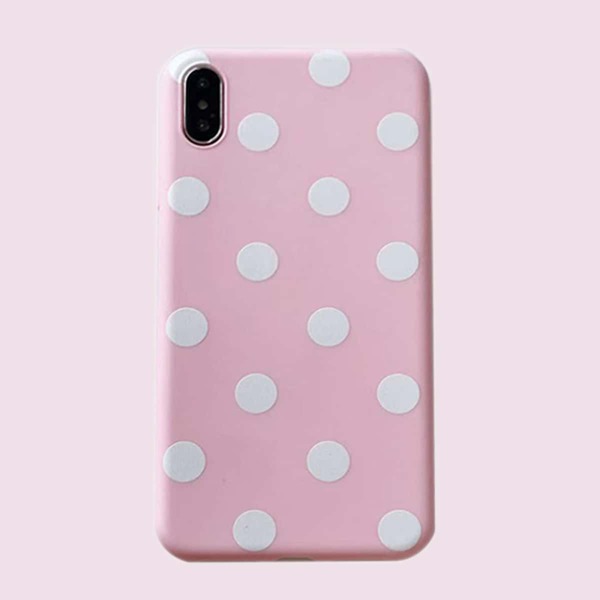 

Polka Dot Print iPhone Case, Pink