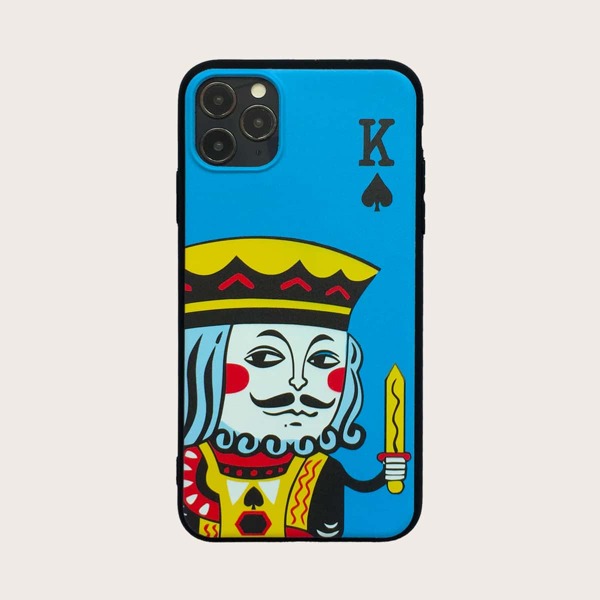 

Poker Card Pattern iPhone Case, Multicolor