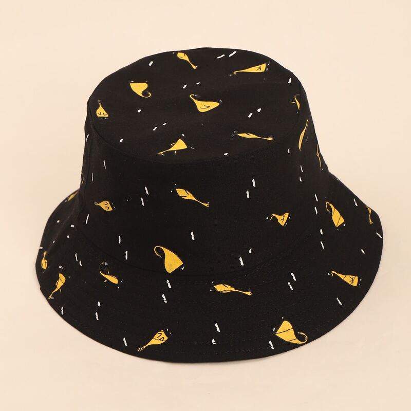 

Color Block Bucket Hat, Multicolor
