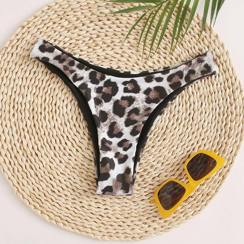 

Leopard High Cut Bikini Panty, Multicolor