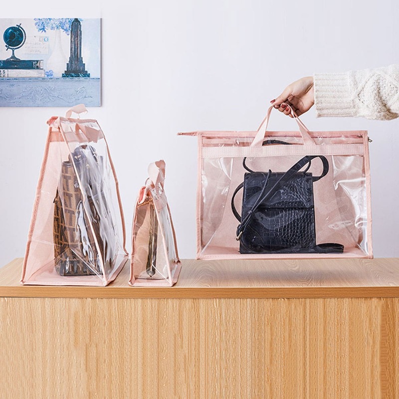 

1pc Hanging Bag Storage Bag, Pink