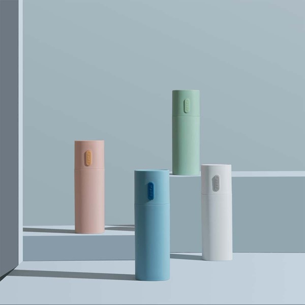 

1pc Travel Toothbrush Storage Box, Multicolor