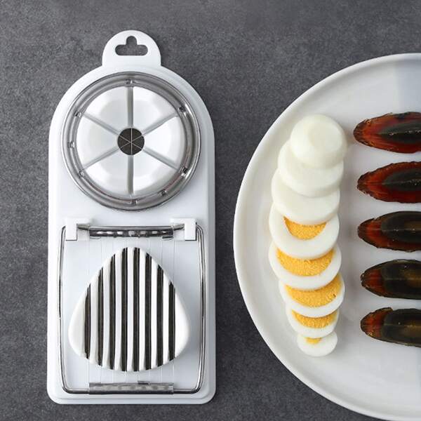 

Multifunction Egg Cutter, White