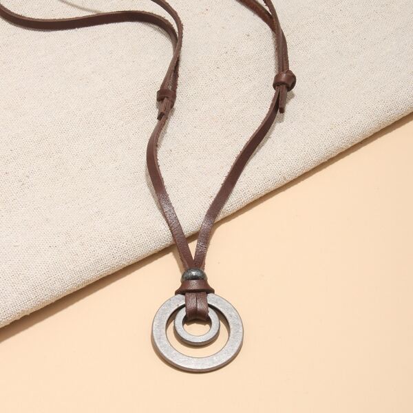 

Мужское Колье Очарование Ожерелье, Кофейный