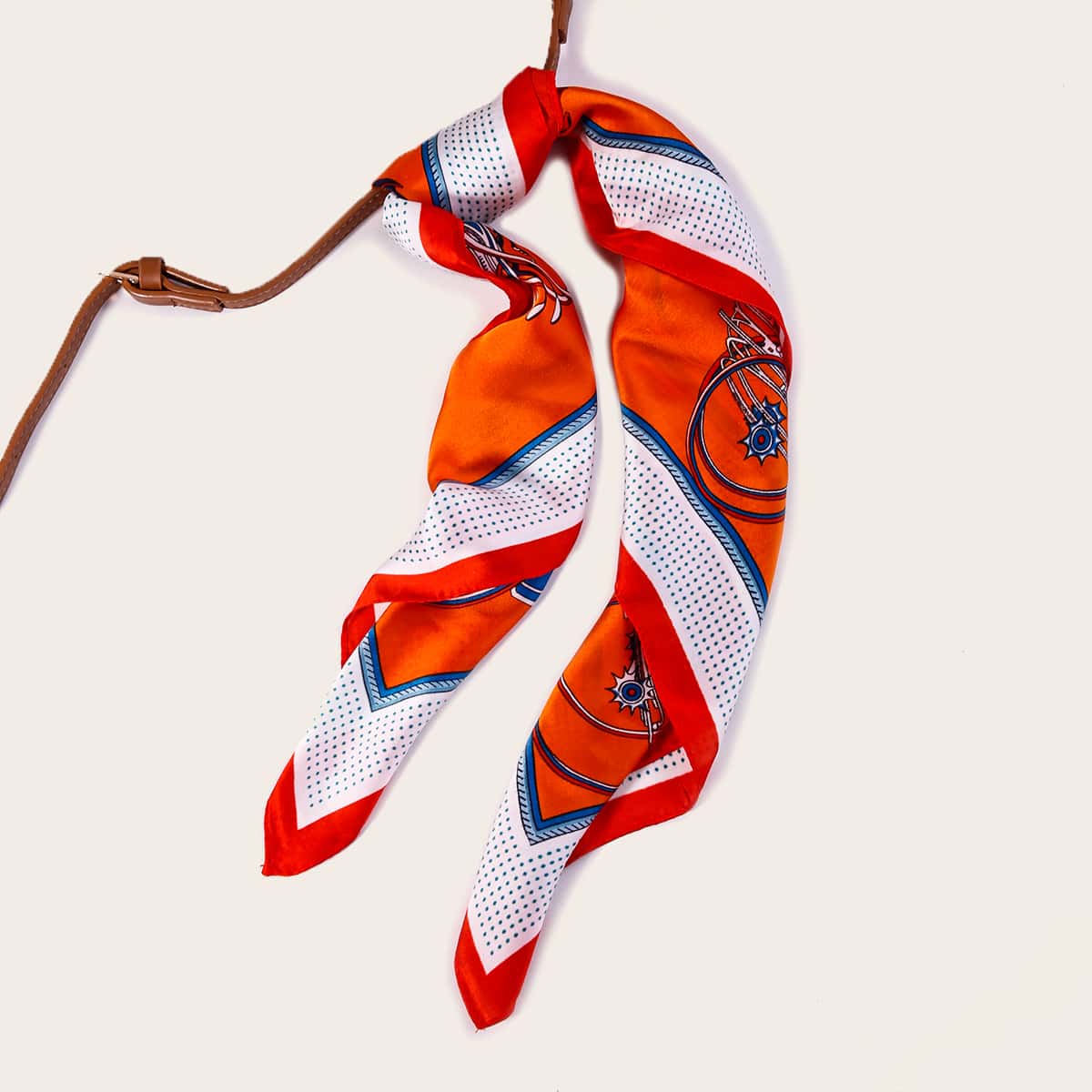 

Carriage Pattern Bandana, Multicolor