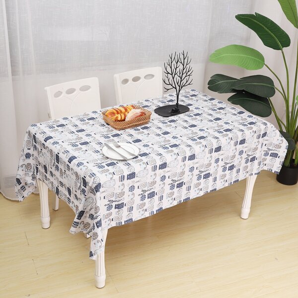 

Cartoon Graphic Table Cloth, Multicolor