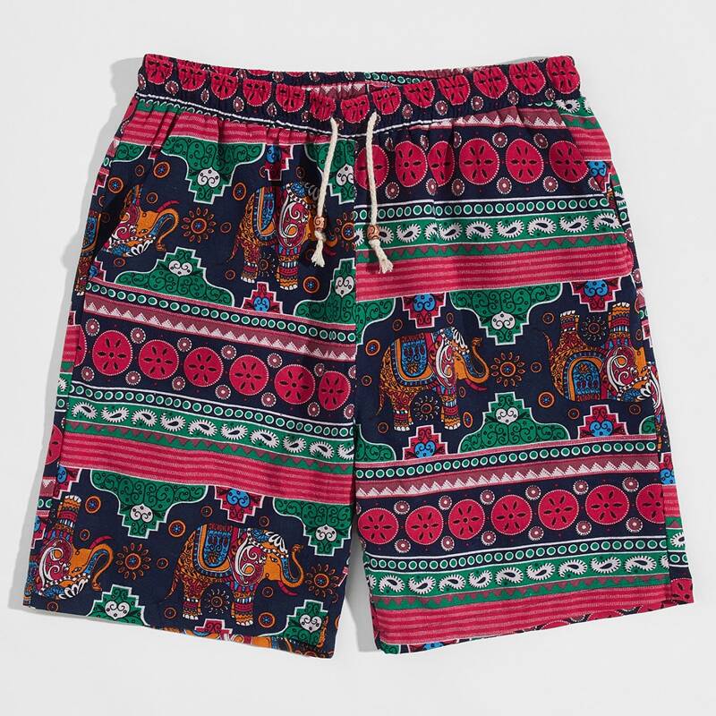 

Guys Tribal Shorts, Multicolor