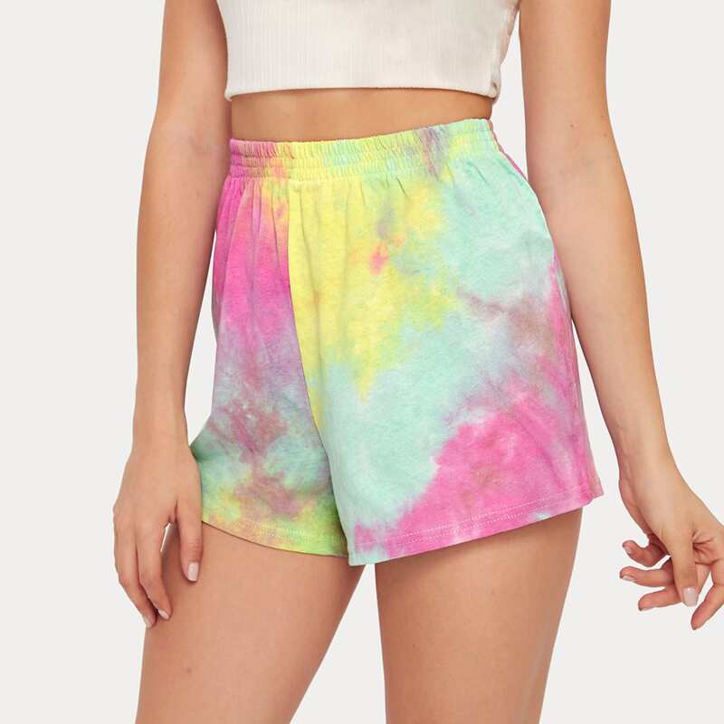 

Tie Dye Shorts, Multicolor