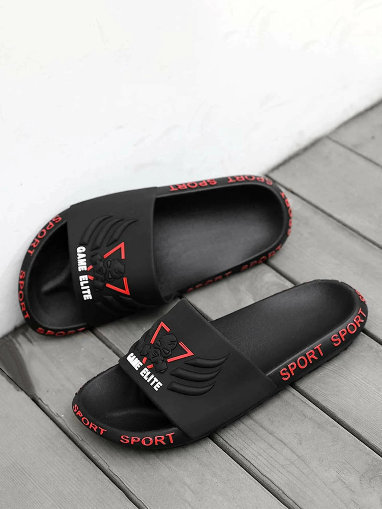 mens wide fit sliders