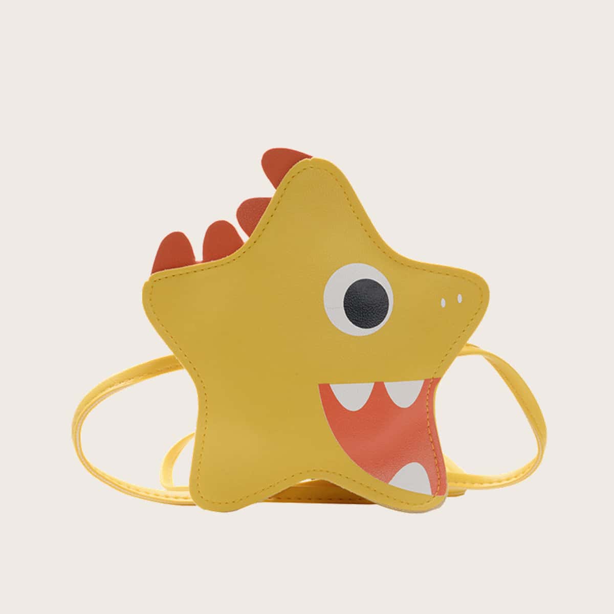 

Cartoon Star Crossbody Bag, Yellow