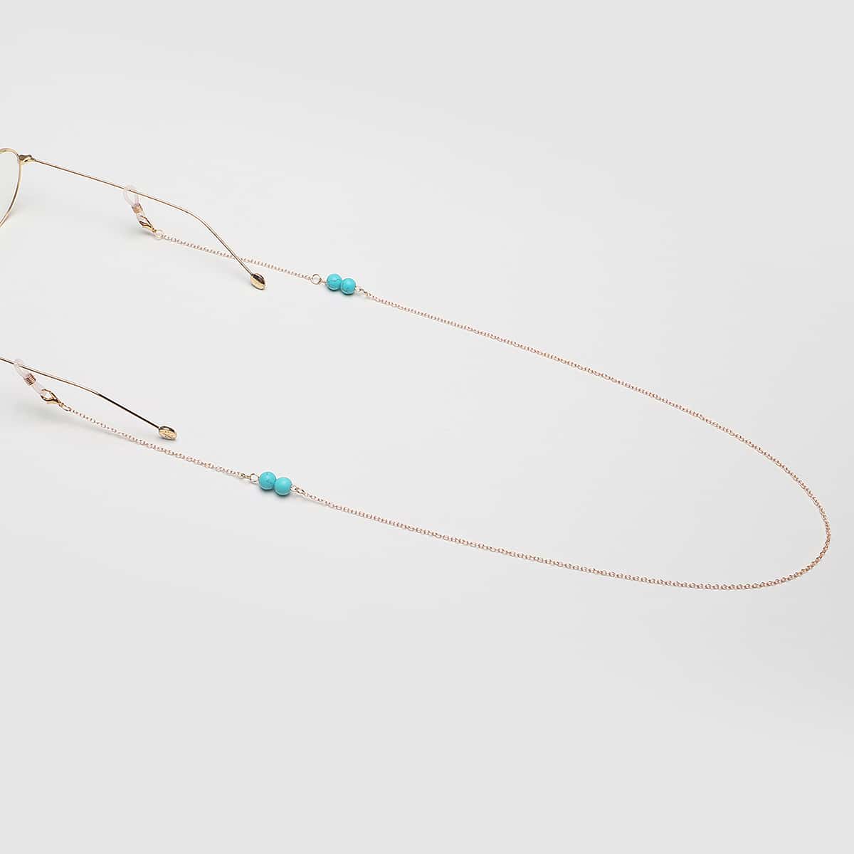 

Turquoise Decor Glasses Chain, Blue