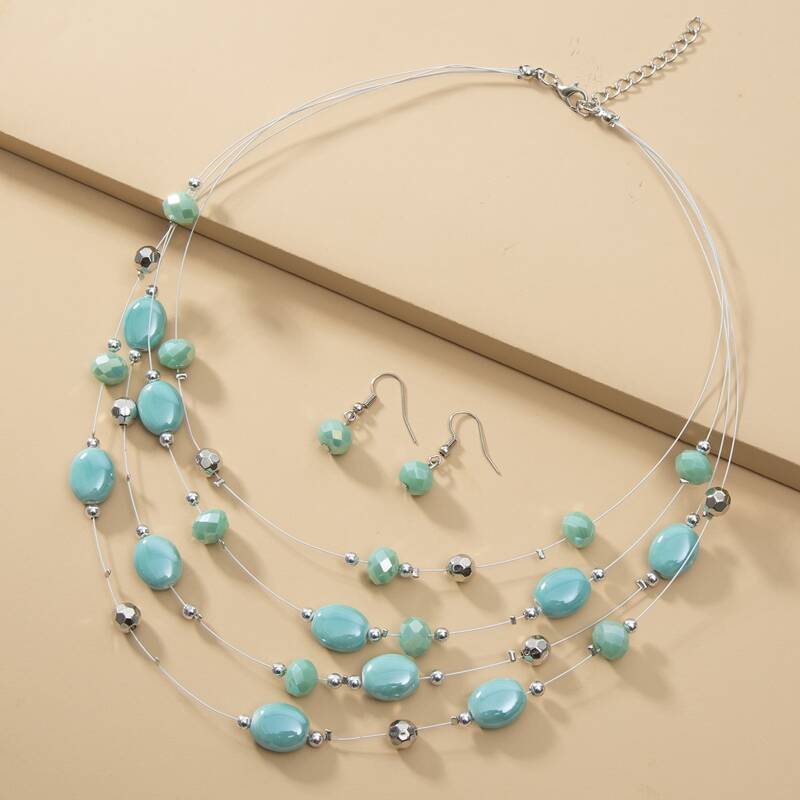 

3pcs Bead Jewelry Set