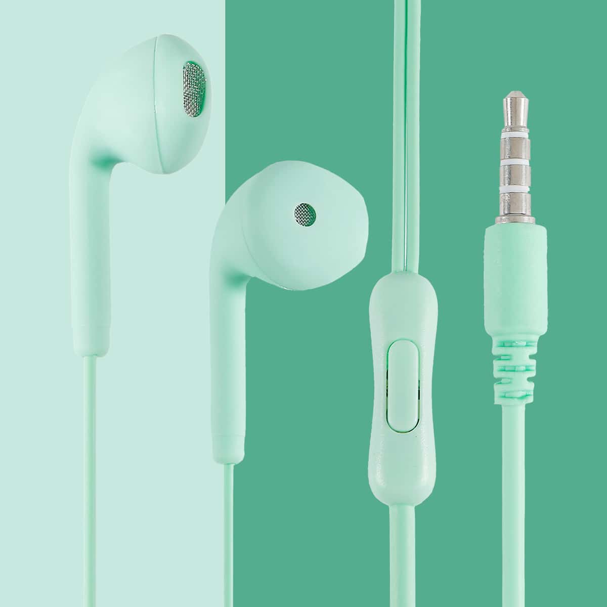 

In-ear Wired Earphone, Green