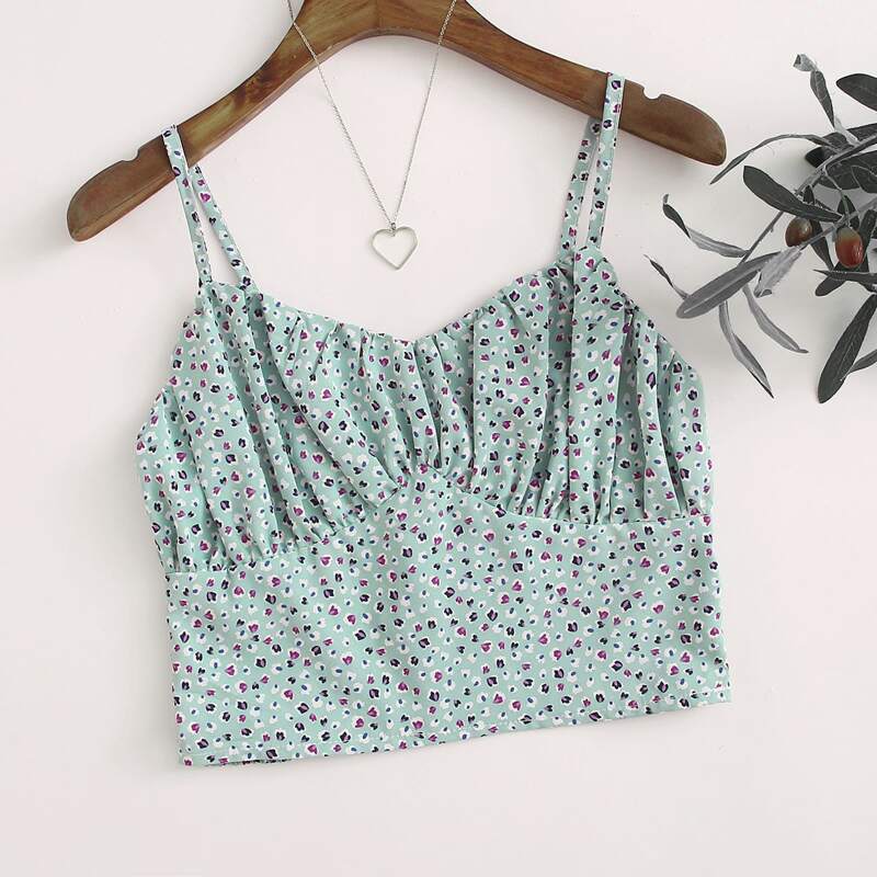 

Ruched Bust Cami, Multicolor