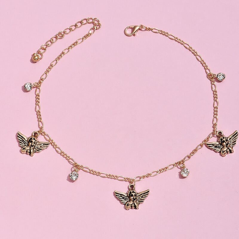 

Angel Tassel Necklace, Gold