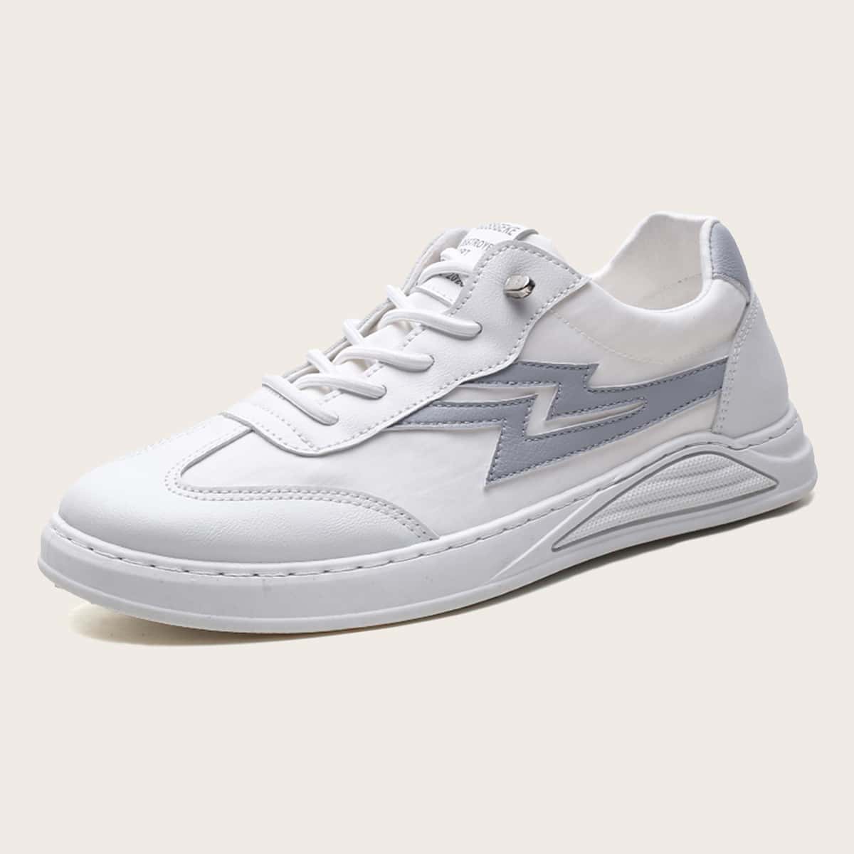 

Guys Lace-up Front Skate Shoes, White