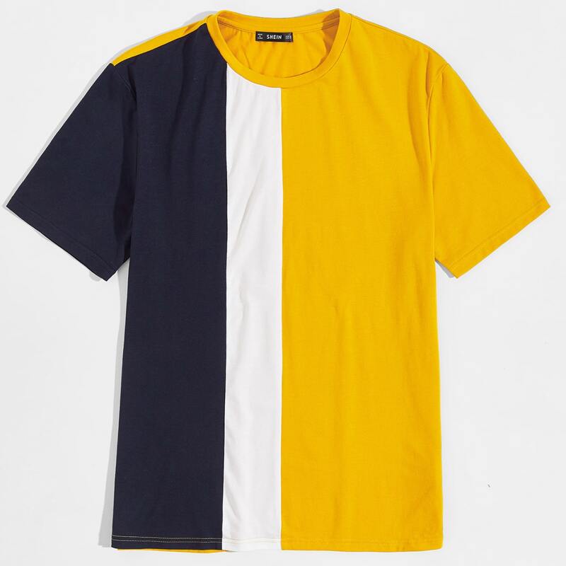 

Guys Color Block Tee, Multicolor