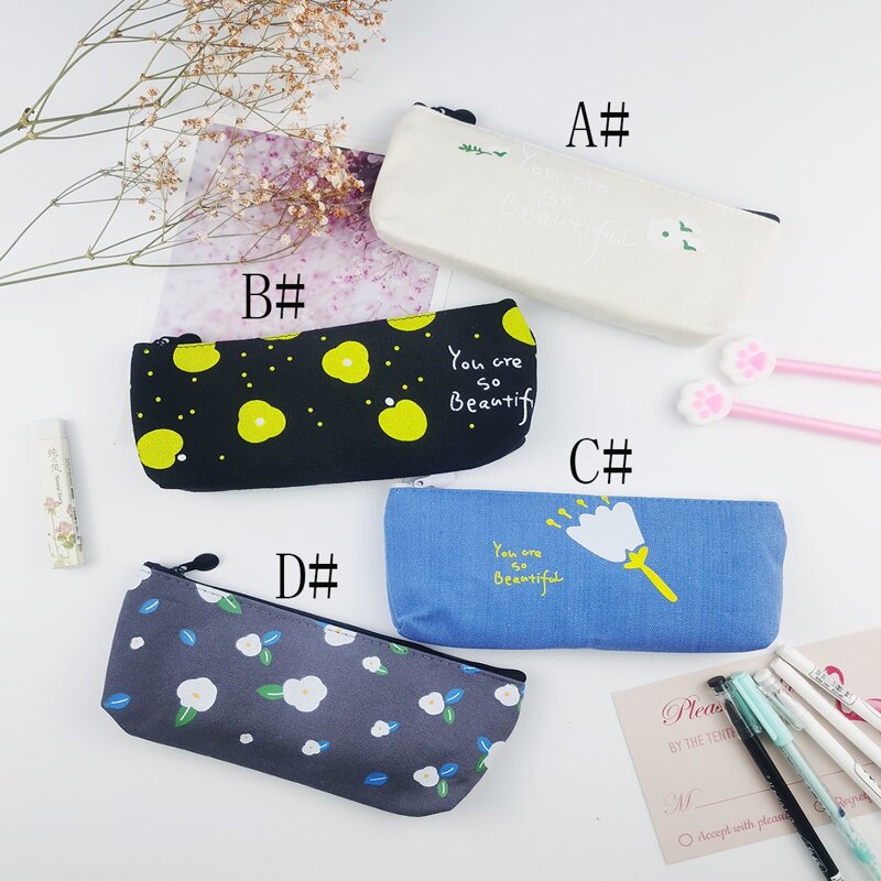 

1pc Cartoon Graphic Pencil Case, Multicolor