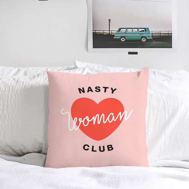 

Heart Pattern Cushion Cover Without Filler, Multicolor