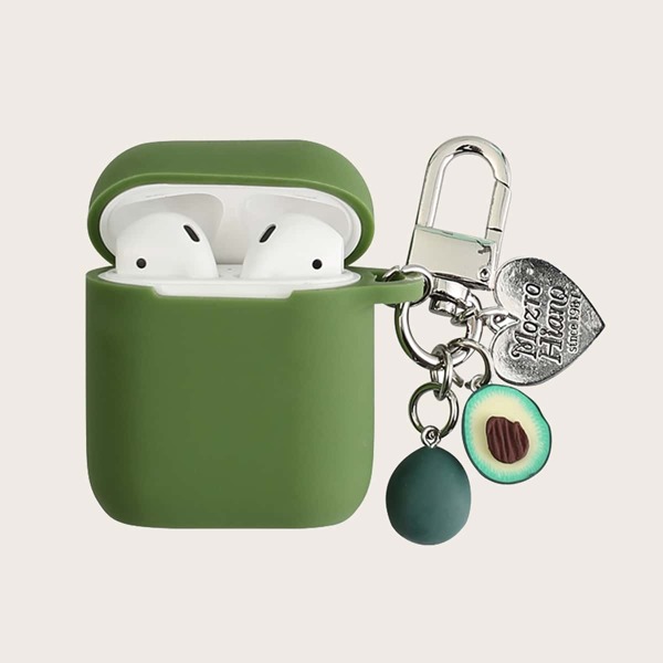 

Однотонный чехол для AirPods, Зелёный