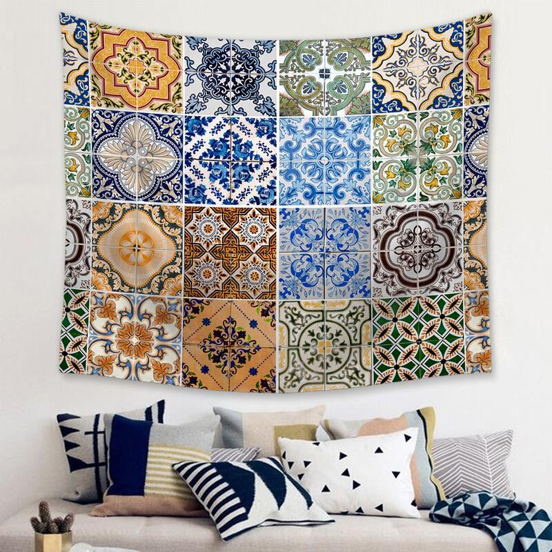 

Old-fashioned Pattern Tapestry, Multicolor