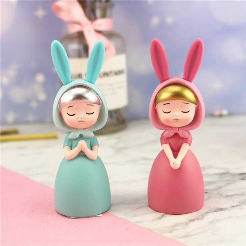 

1pc Cartoon Girl Decorative Object, Multicolor