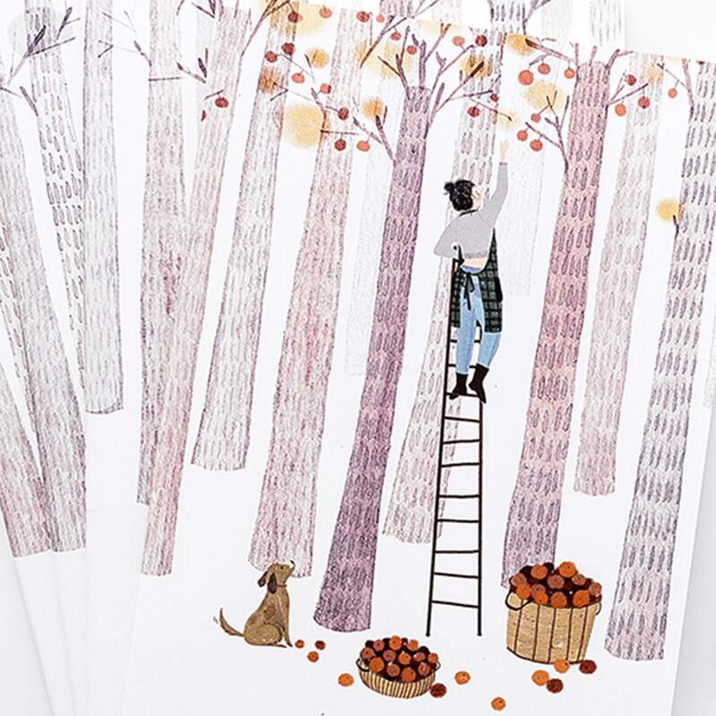 

4pcs Cartoon Figure Print Cover Notebook, Multicolor