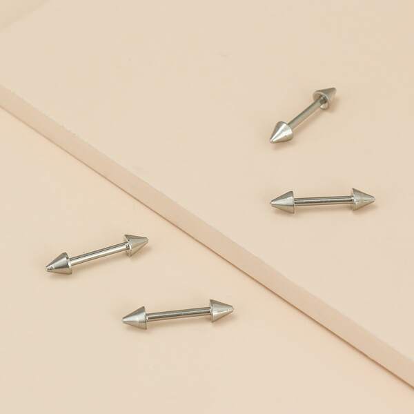 

Кольцо конуса живота 4шт, Серебряные