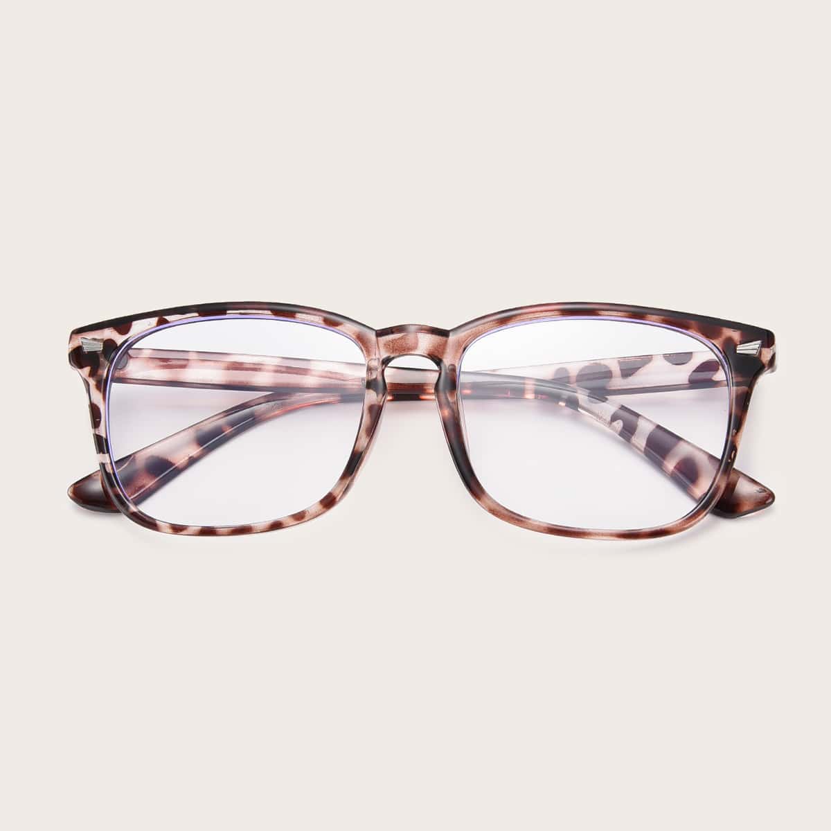 

Square Frame Glasses, Multicolor