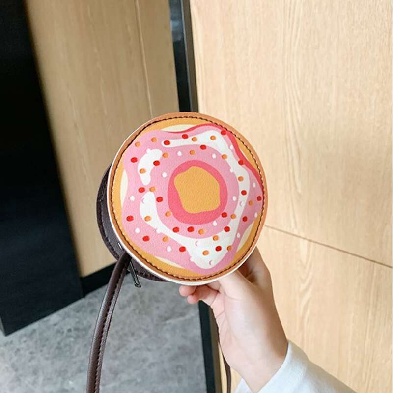 

Donuts Round Crossbody Bag, Multicolor