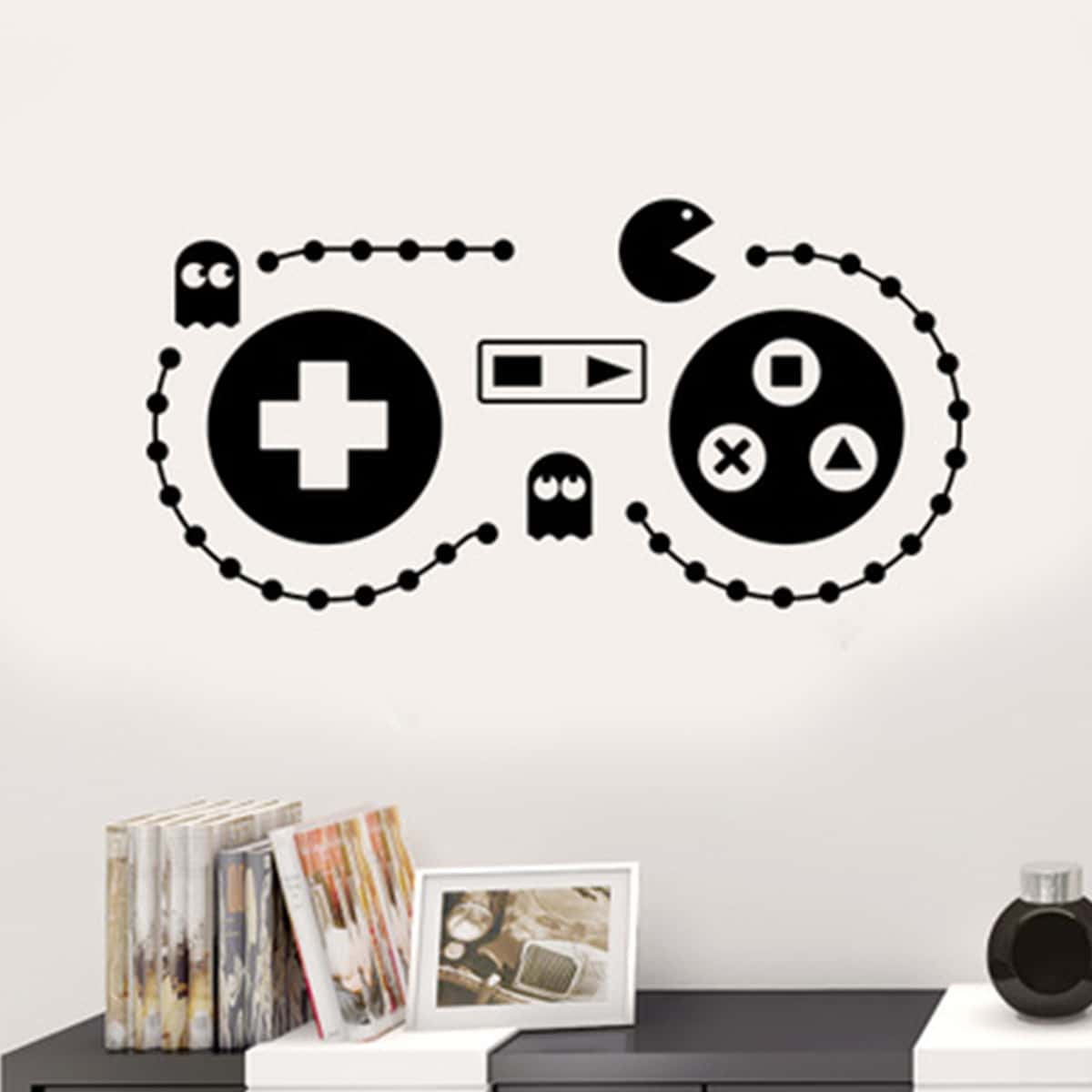 

Gamepad Wall Sticker, Black