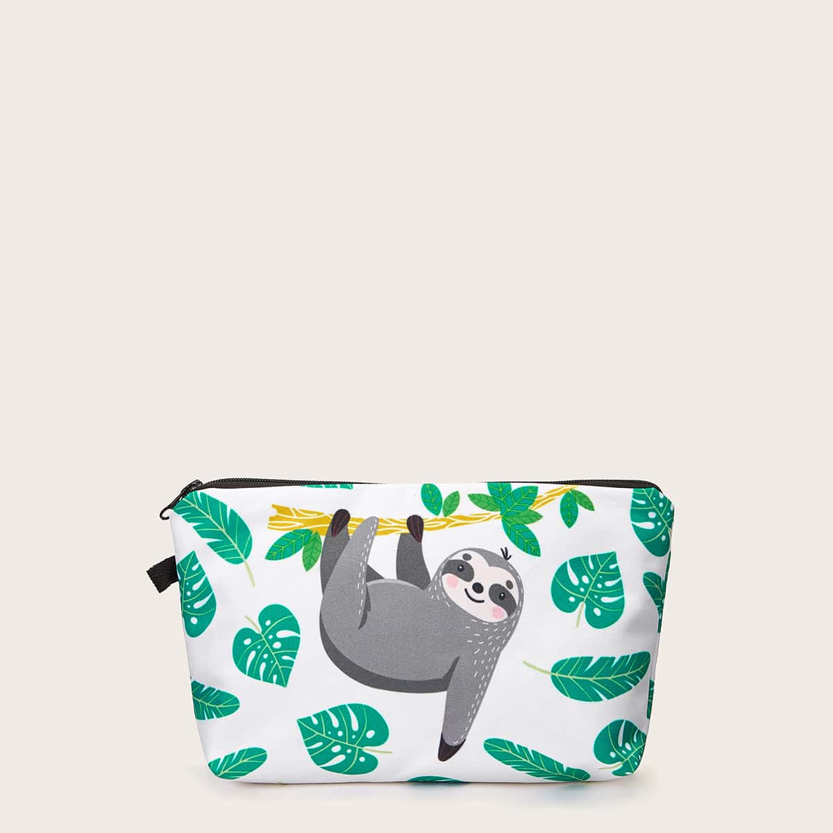

Cartoon Sloth Makeup Bag, Multicolor