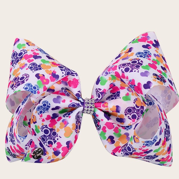 

Girls Bow Design Hair Clip, Multicolor