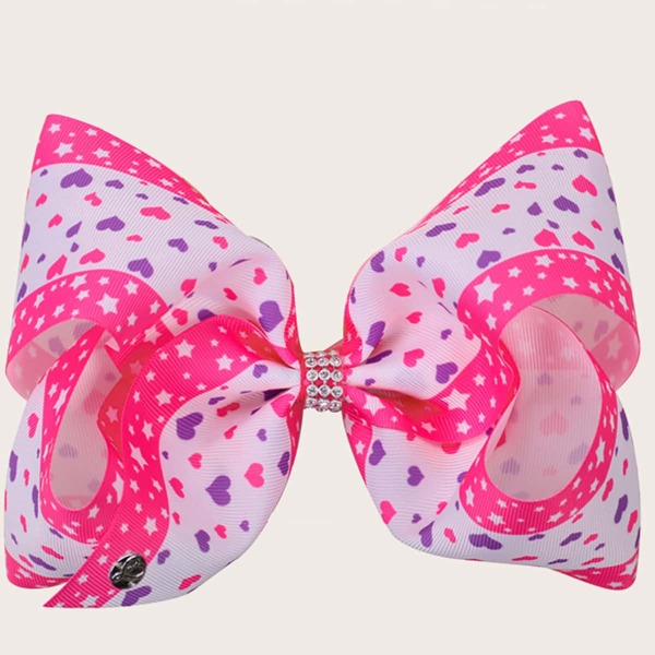 

Girls Bow Design Hair Clip, Pink