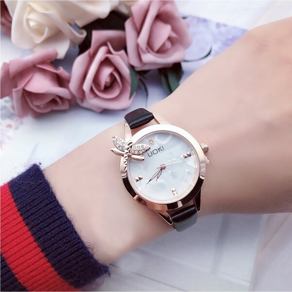 

Dragonfly Decor Quartz Watch