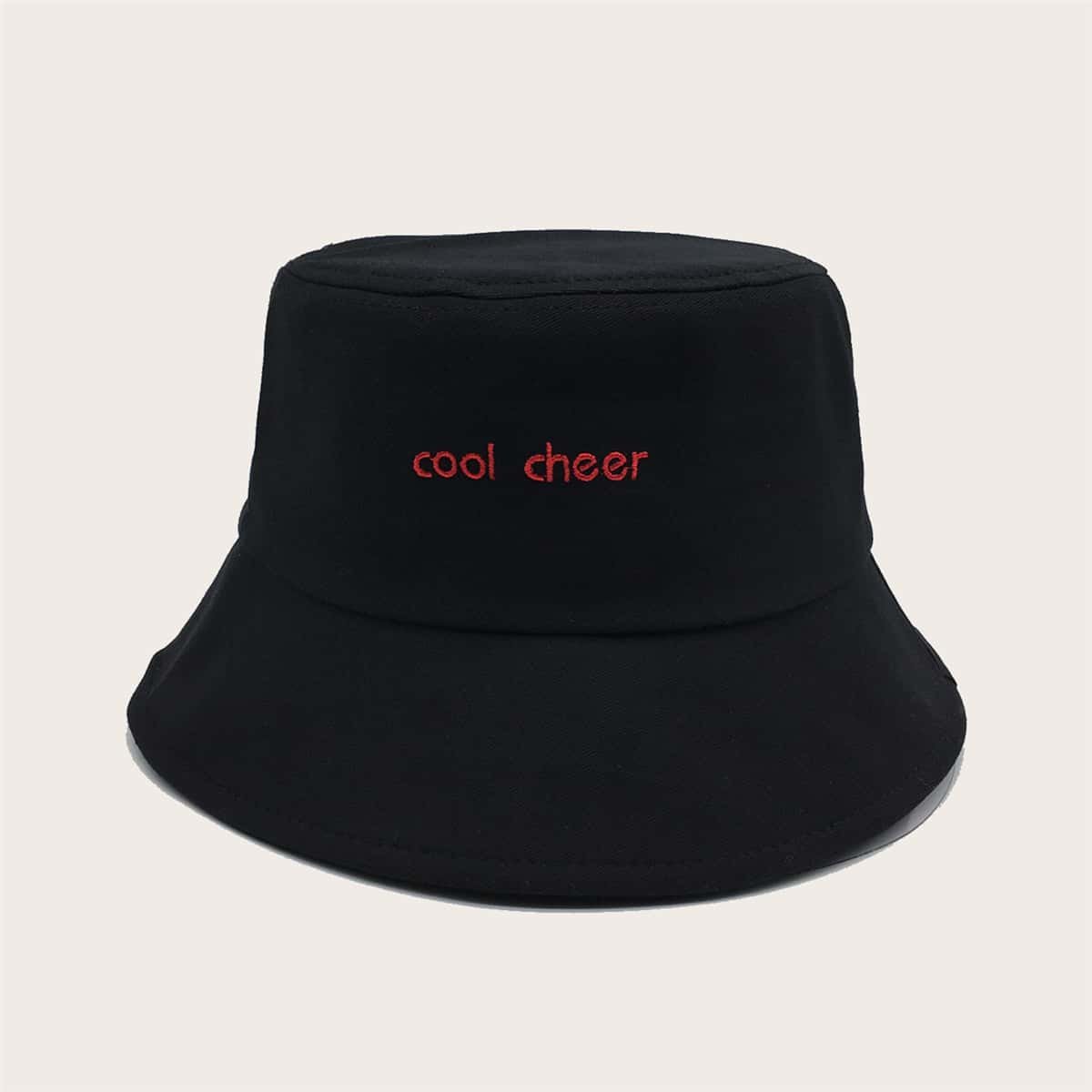 

Guys Embroidered Bucket Hat, Black