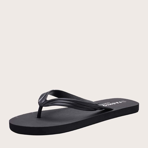 

Мужские минималистские шлепанцы, Чёрный