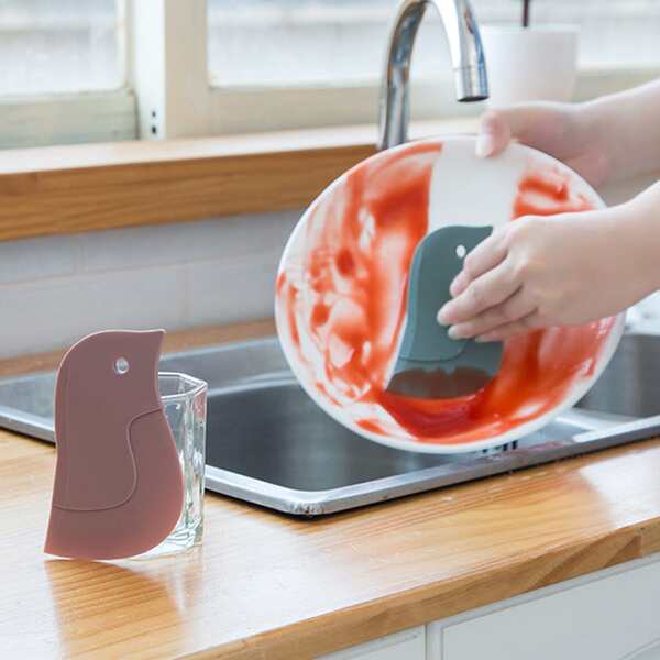 

1pc Bird Shaped Scraper, Multicolor