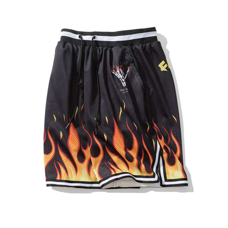

Guys Halloween Print Stripe Tape Drawstring Shorts, Multicolor