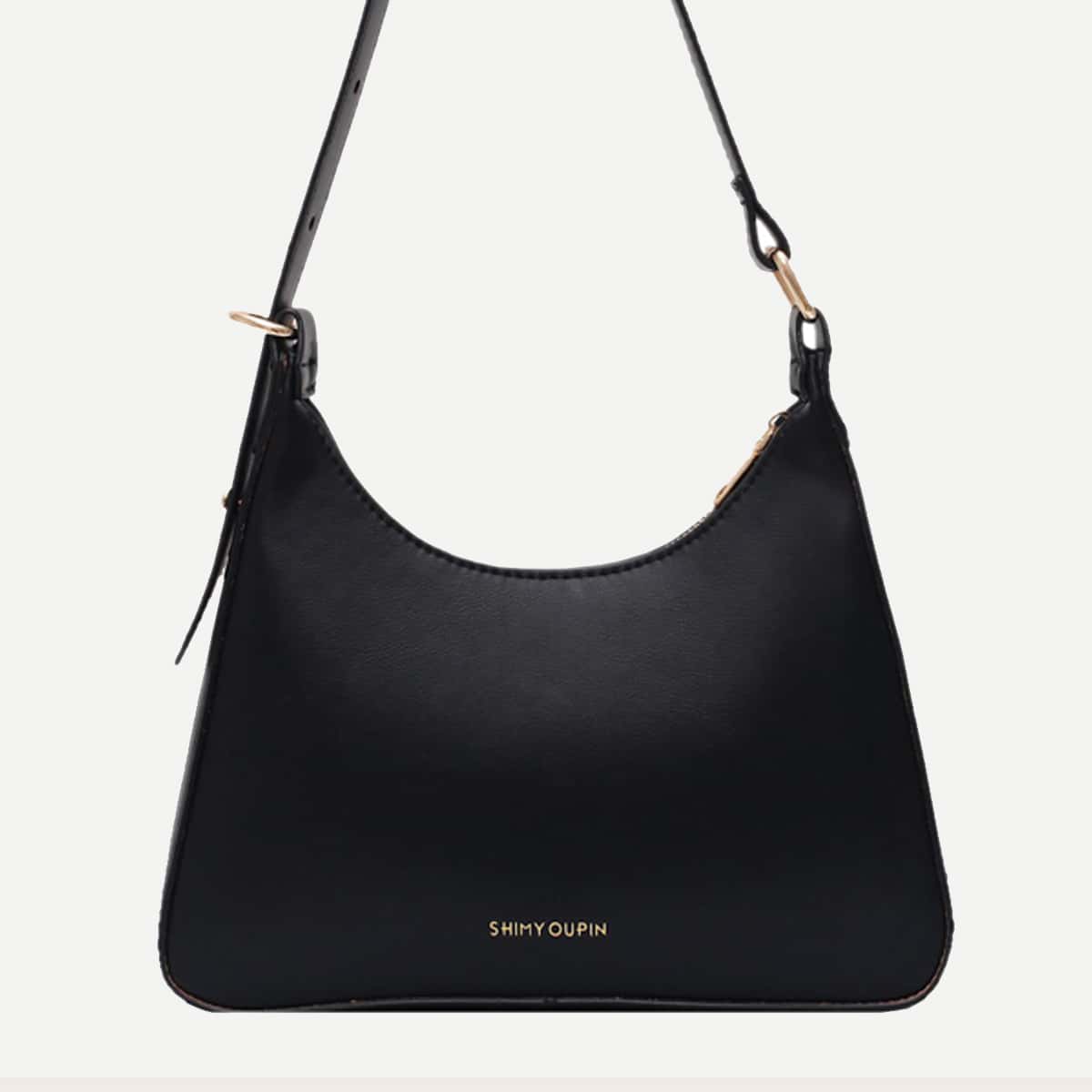 

Minimalist Shoulder Bag, Black