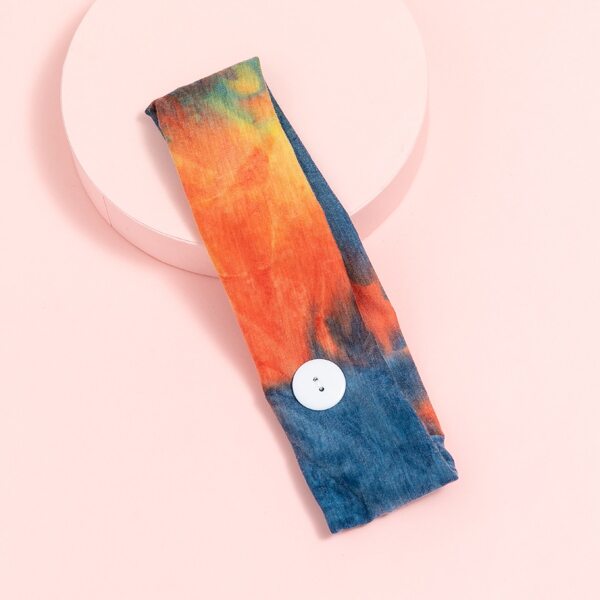 

Tie Dye Pattern Headband, Multicolor