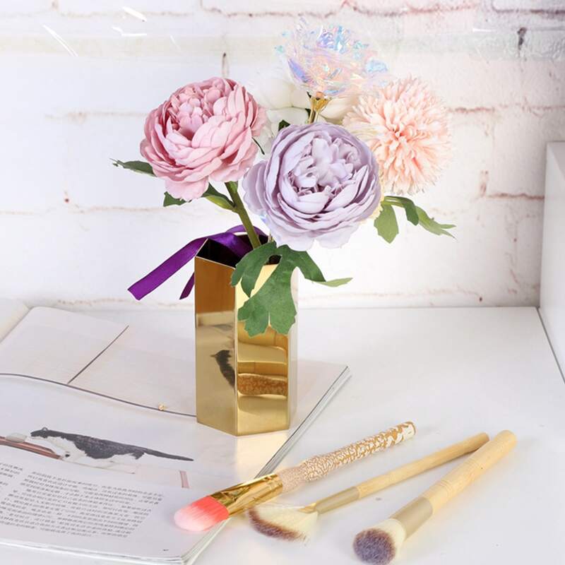 

Stainless Steel Storage Box, Gold