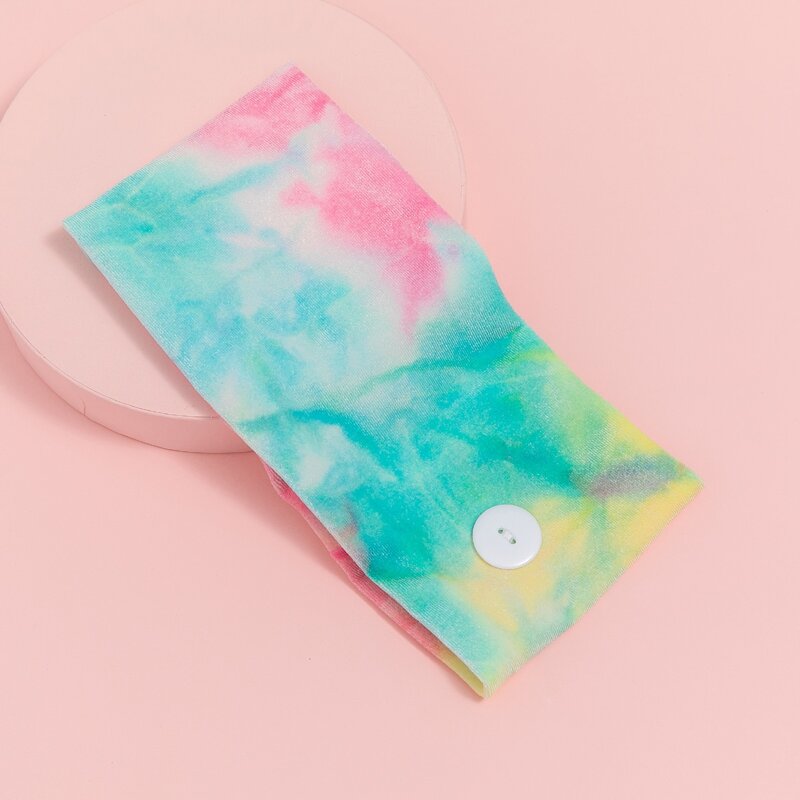 

Tie Dye Pattern Headband, Multicolor