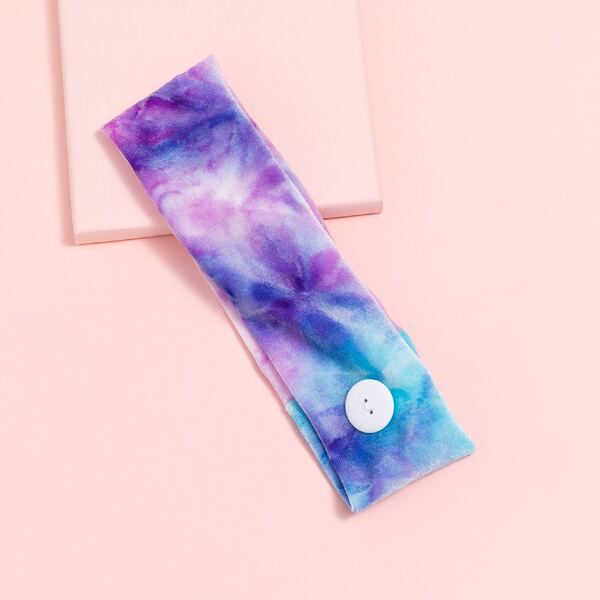 

Tie Dye Pattern Headband, Multicolor