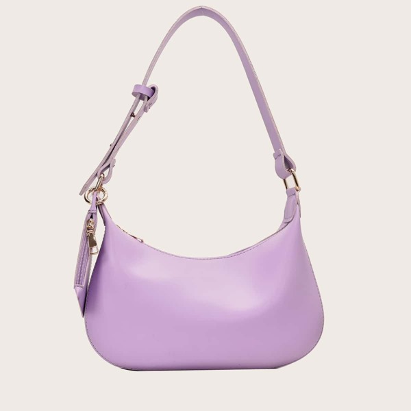 

Minimalist Tote Bag With Purse, Purple