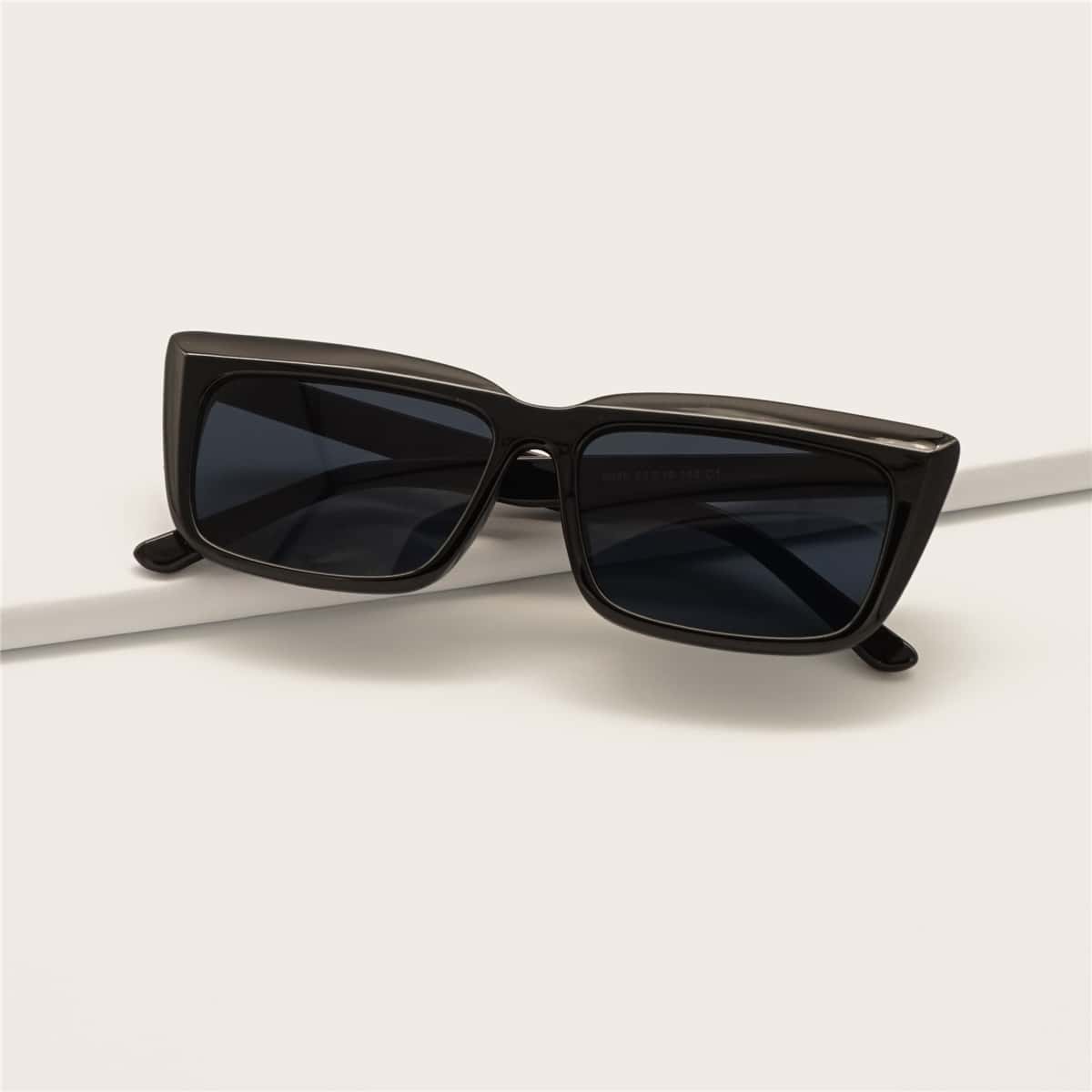 

Square Cat Eye Sunglasses, Black