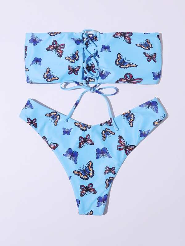 Biquíni de borboleta shein Clearance