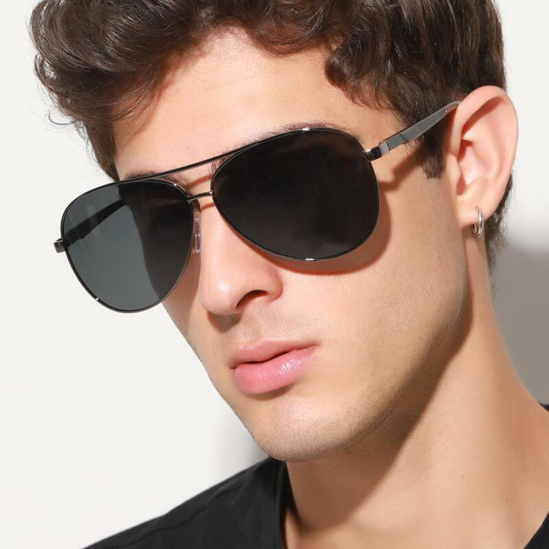 

Guys Top Bar Sunglasses, Black